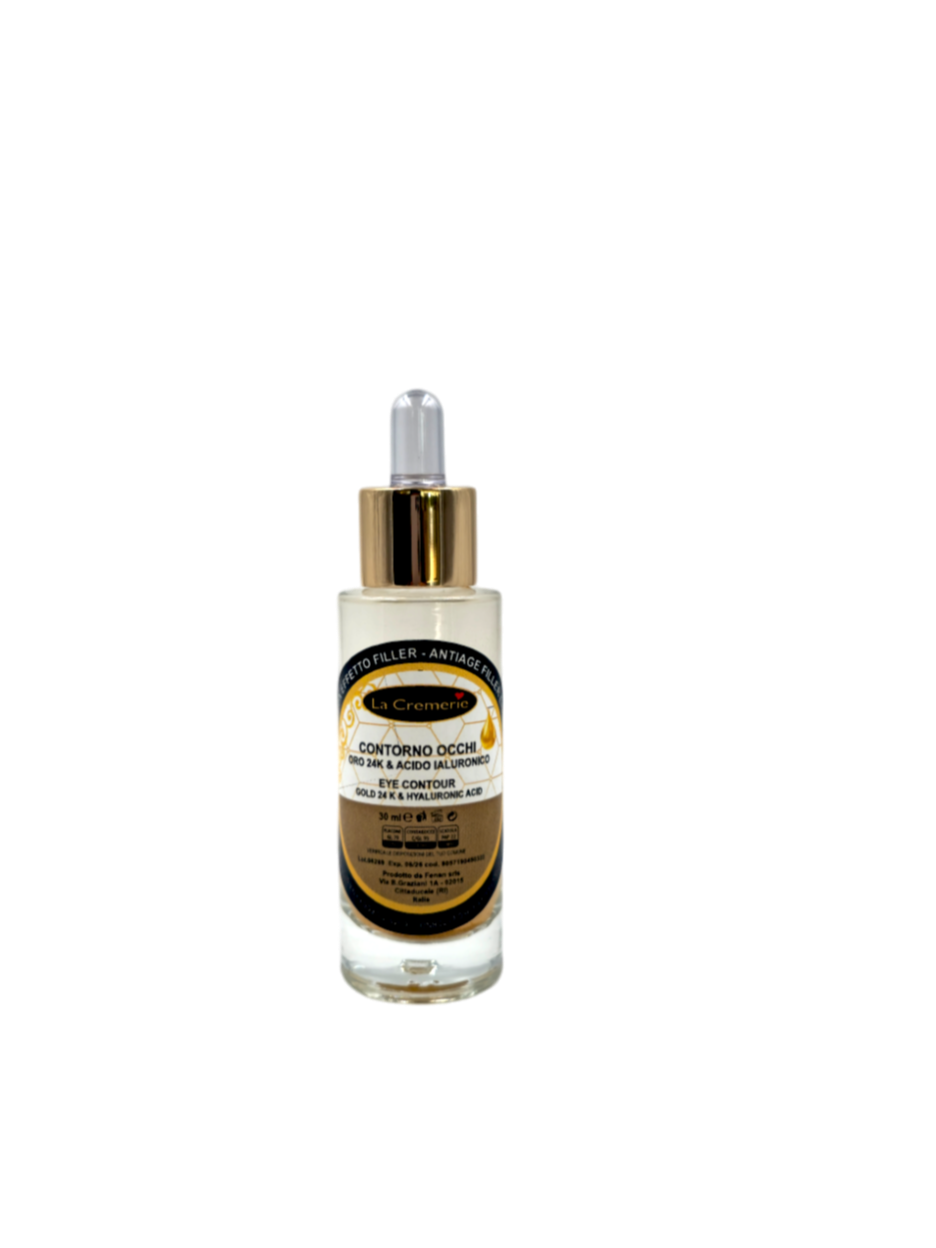 Contorno occhi Oro 24k & Acido Ialuronico 30ml