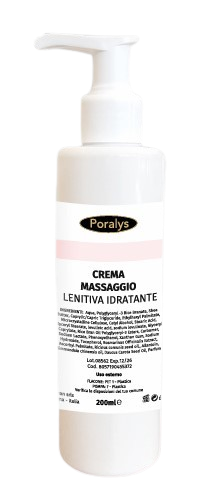 CREMA MASSAGGIO LENITIVA IDRATANTE 200ml