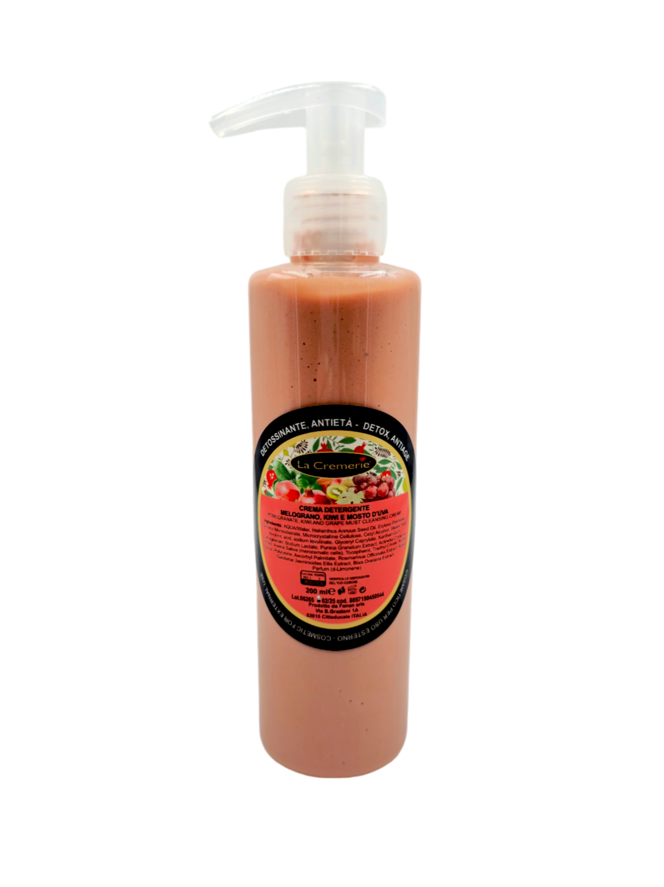 Crema detergente Melograno & Kiwi e mosto d'uva 200ml