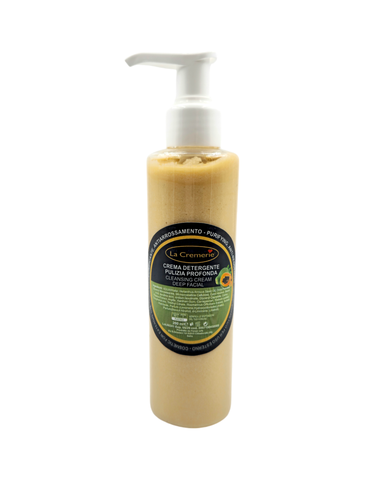 Crema detergente Pulizia Profonda alla papaya 200ml