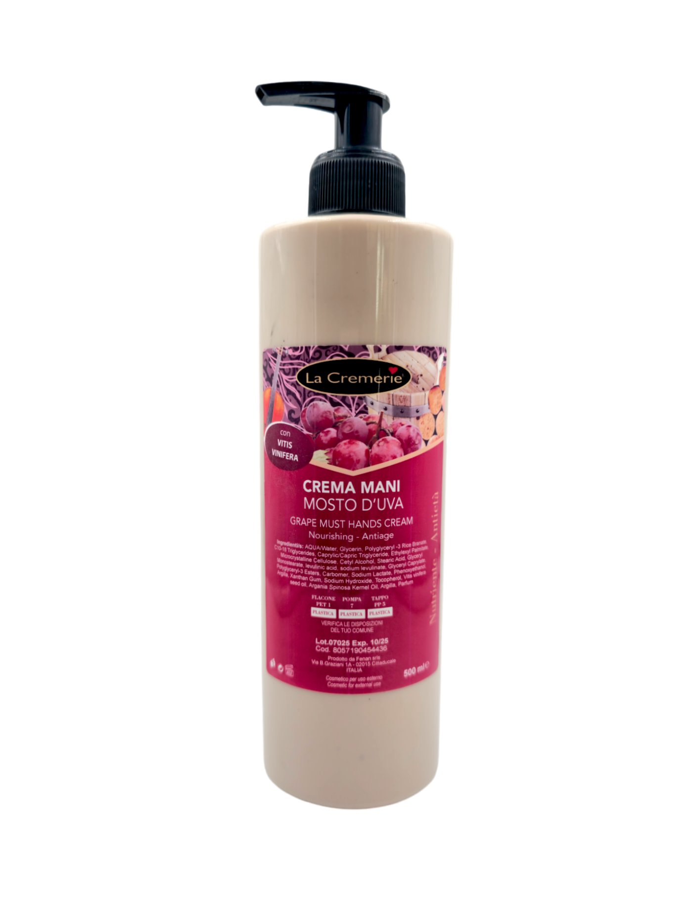 Crema Manicure Mosto d'uva 500ml