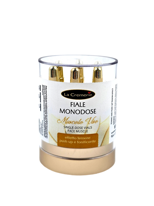 Fiale Muscolo Viso oro 24k 6pz x 5ml