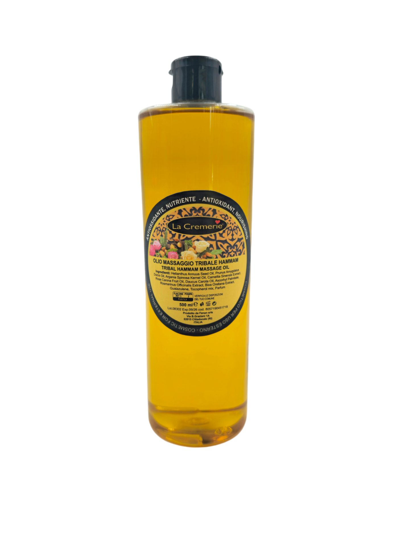 Olio massaggio tribale hammam 500 ml