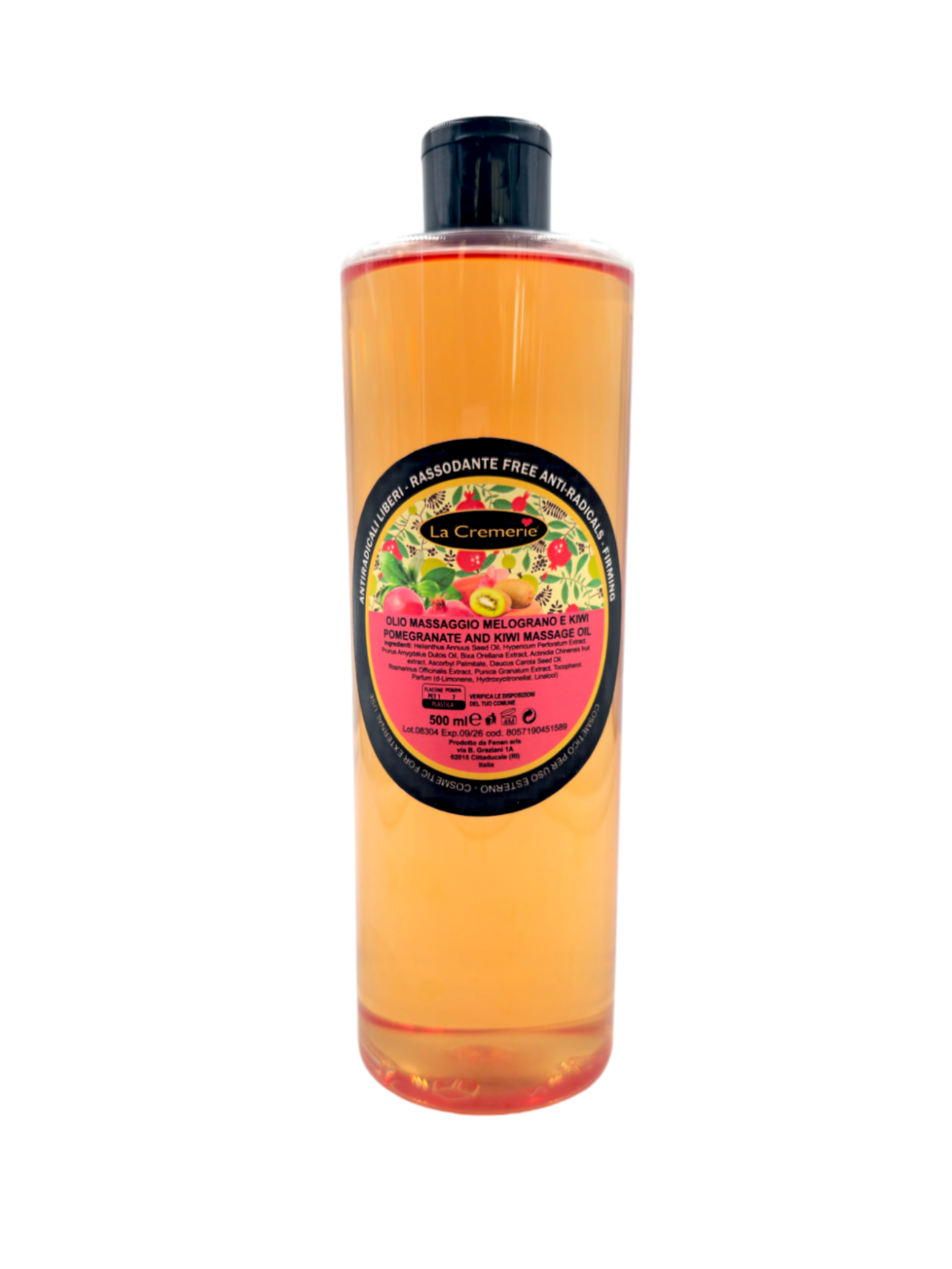 Olio massaggio Melograno & Kiwi 500 ml