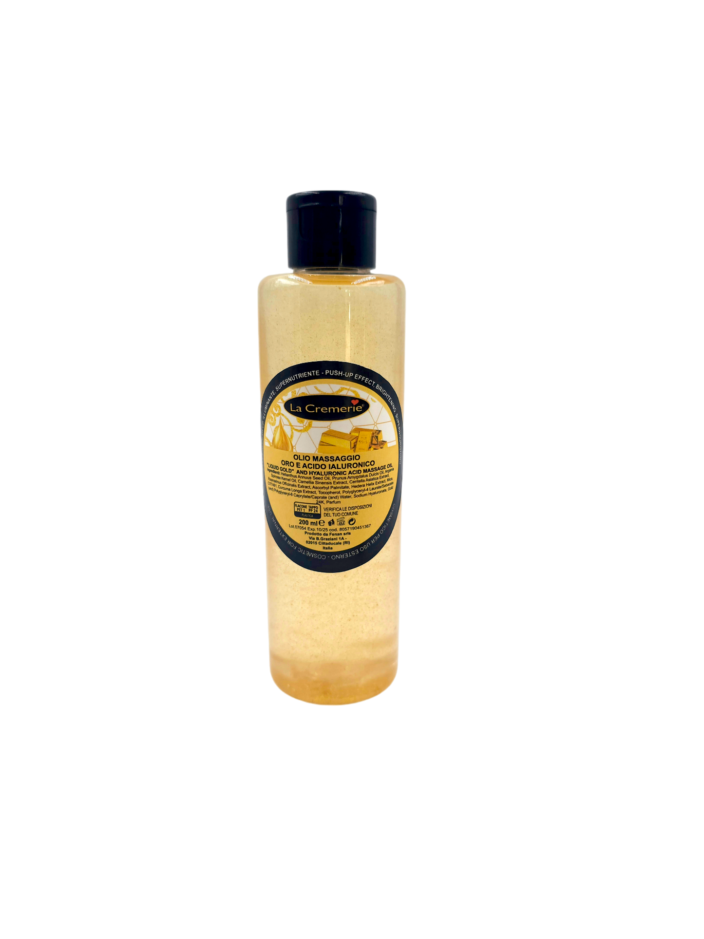 Olio corpo Oro e acido ialuronico 200 ml