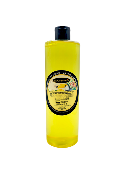 Olio da massaggio vaniglia & avocado 500 ml