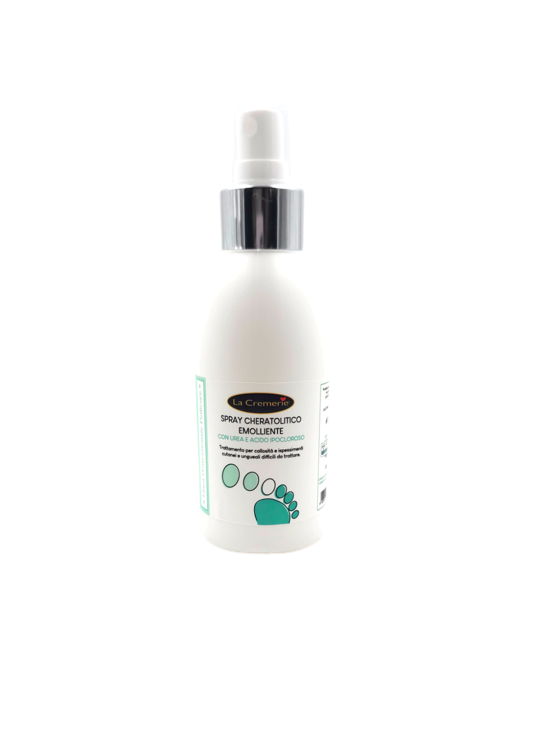 Spray cheratolitico emolliente per pedicure 125ml