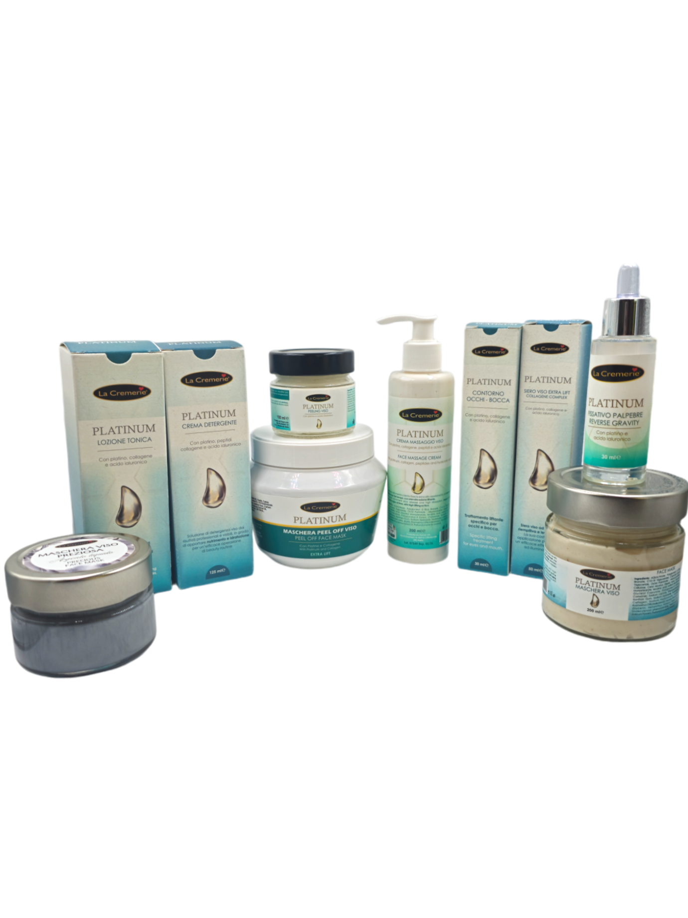 OFFERTA - Trattamento completo viso antirughe effetto lifting Platino